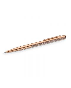 Crystal Shimmer ballpoint pen, Rose gold tone, Rose gold-tone plated
