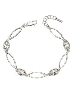 Fiorelli Crystal Navette Twist Bracelet Crystal B5212C