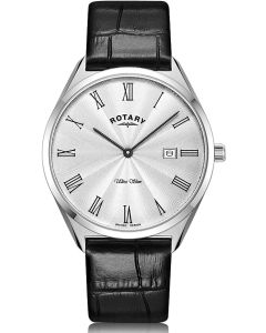 Rotary Ladies Ultra Slim With Silver Dial