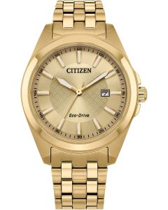 Citizen Mens Bracelet With Gold Dial