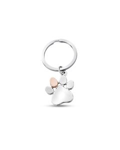 Clogau Paw Print Key Ring