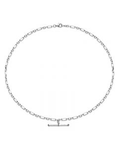 Kit Heath Revival Astoria Figaro 16" Chain T-Bar Style Necklace