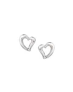Love & Kisses' Moonlight Hearts Earrings