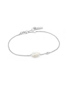 Ania Haie Silver Pearl Bracelet B019-01H