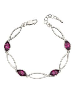 Fiorelli Navette Purple Twist Bracelet