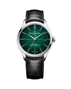 Baume et Mercier Mens Clifton with Green Dial