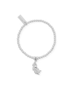 Chlobo Children's Cute Charm feather Heart Bracelet