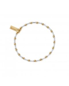 ChloBo Gold And Silver Rhythm Of Water Bracelet