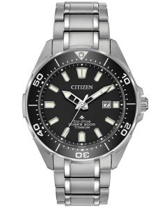 Citizen Mens Eco-Drive Promaster Diver Super Titanium BN0200-56E