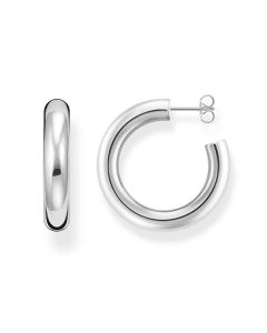 Thomas Sabo Sterling Silver Classic Medium Hoops