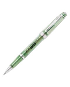 Cross Bailey Light Ballpoint Pen - Translucent Green Resin with Bright Chrome Trim