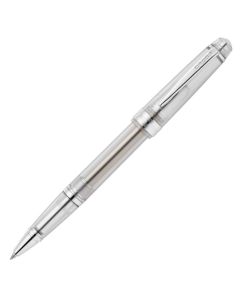 Cross Bailey Light Rollerball Pen - Translucent Clear Resin with Bright Chrome Trim