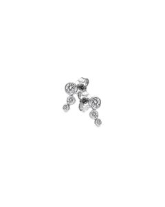Hot Diamonds Silver Diamond Tender Earrings DE640