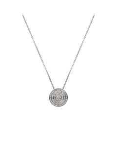 Hot Diamonds Silver Diamond Engaging Disc Pendant DP719