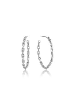 Ania Haie Chain Hoop Earrings