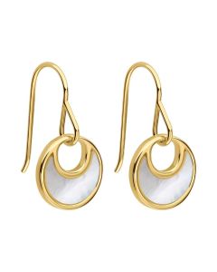 Fiorelli Crescent Mother of Pearl Drop Earrings
