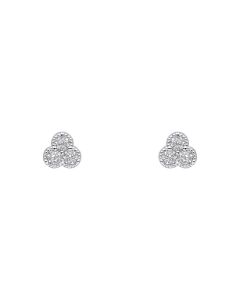 Trilogy Stud Earrings