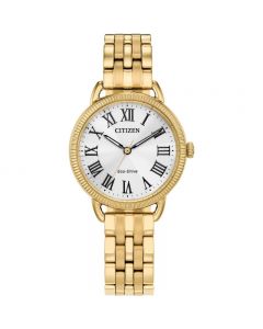 Citizen Ladies Classic Gold Plate