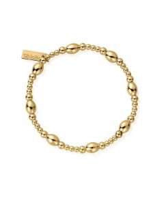 Chlobo Cute gold oval bracelet