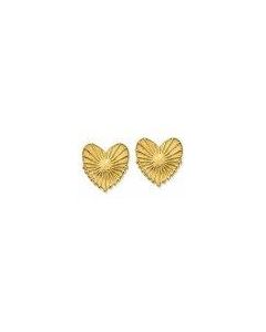 ChloBo Glowing Beauty Gold Tone Stud Earrings GEST3217