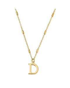ChloBo Gold Plated Initials D Necklace