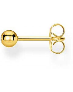 Thomas Sabo Single ear stud white stone gold