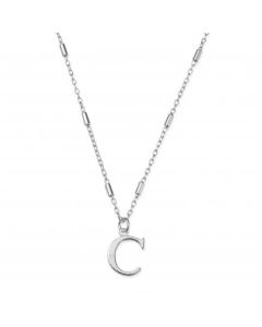 ChloBo Iconic Initial C Silver Necklace SNCC4040C