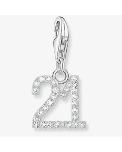 Thomas Sabo Silver 21 Cubic Zirconia Charm