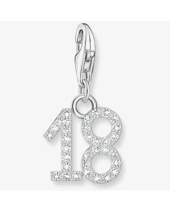 Thomas Sabo Silver 18 Cubic Zirconia Charm