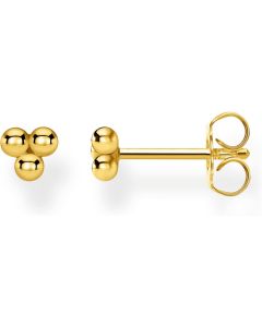 Thomas Sabo Gold plated Single ball studs