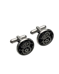 Unique & Co carbon fibre cufflinks