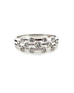 18ct White Gold 0.29ct Diamond Ring