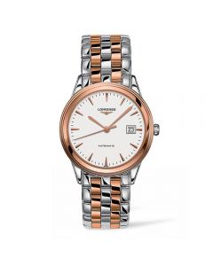 Longines Mens Flagship Stainless Steel / PVD Automatic Watch L4.874.3.92.7