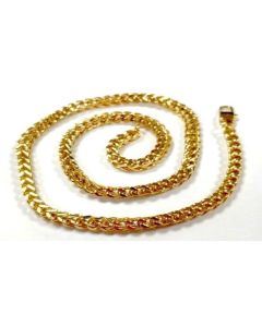 Unique Stainless steel Gold IP plated necklace