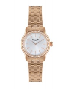 Rotary Ladies Rose Verona Gold Plated Watch LB02573/01L