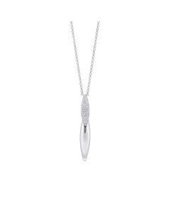Fiorelli Long Navette Drop Pendant