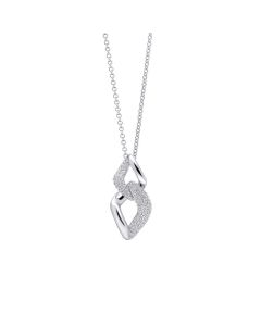 Fiorelli Pave Chain Link Drop Pendant