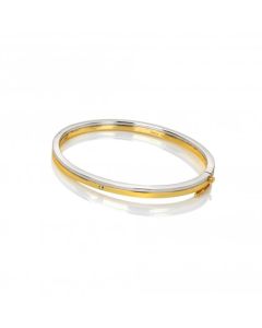 Hot Diamonds Parellel Two Tone bangle
