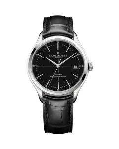 Baume et Mercier Mens Clifton Baumatic With Black Dial