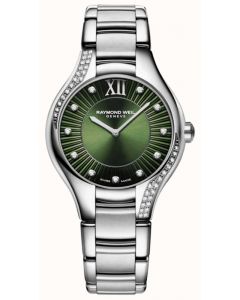 Raymond Weil Ladies Noemia With Green Dial