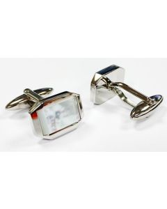 Unique Mother of Pearl Inlay Cufflinks