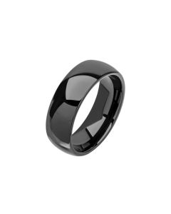 Fred Bennett Black Plated Tungsten Ring Size 67