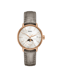 Rado Ladies Coupole Classic  Quartz Leather Strap Watch R22885945