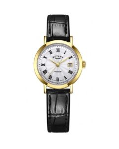 Rotary Ladies Windsor With Silver Dial