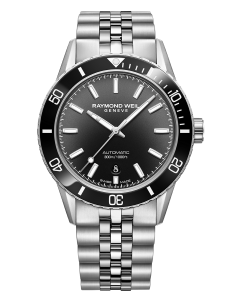 Raymond Weil Freelancer with Black Dial