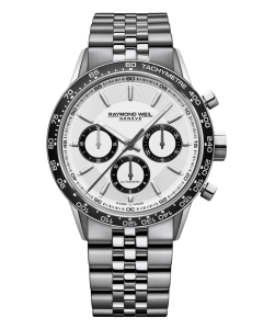 Raymond Weil Mens Freelancer With White Dial