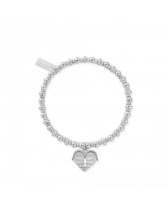 ChloBo Didi Sparkle Heavenly Heart Bracelet