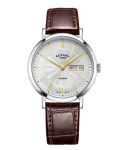 Rotary Heritage Watch on brown strap - GS05420/02