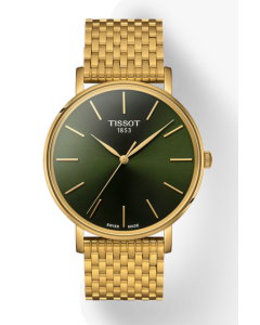 Tissot Everytime green dial 40mm watch