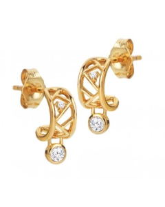 Hot Diamonds X GE Revolve Earrings